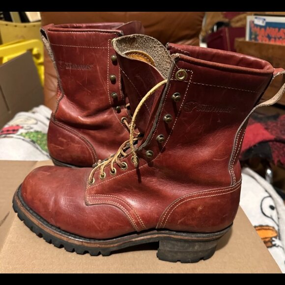 Herman Survivors Other - Herman Survivors Vintage Logger Boots Vintage Men Size 9.5 steel toe